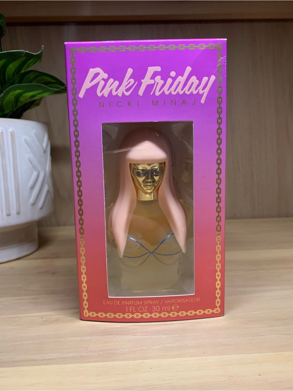 Nicki Minaj Pink & Gold Pink Friday Collectible 1 OZ Bottle
